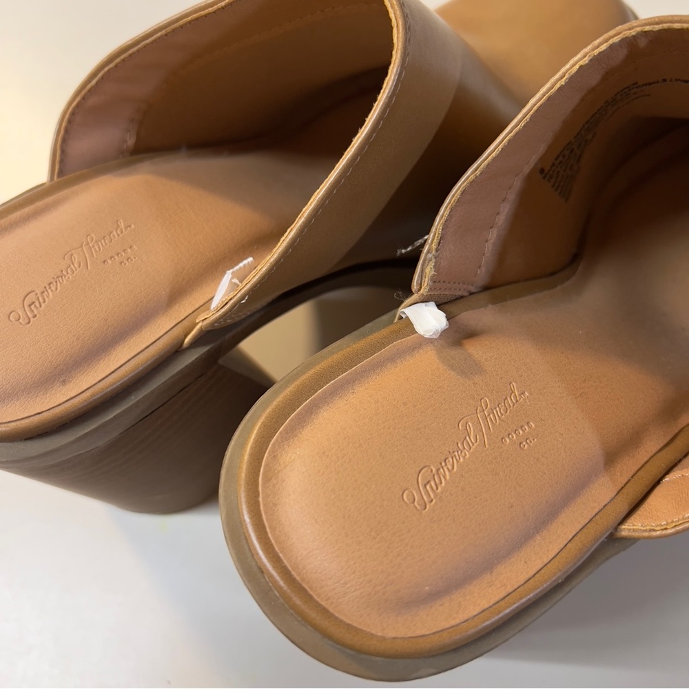 Universal Thread Tan Mules - Picture 6 of 13